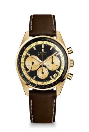 Replica Zenith Watch El Primero A386 Revival Yellow Gold 30.P386.400/27.C841